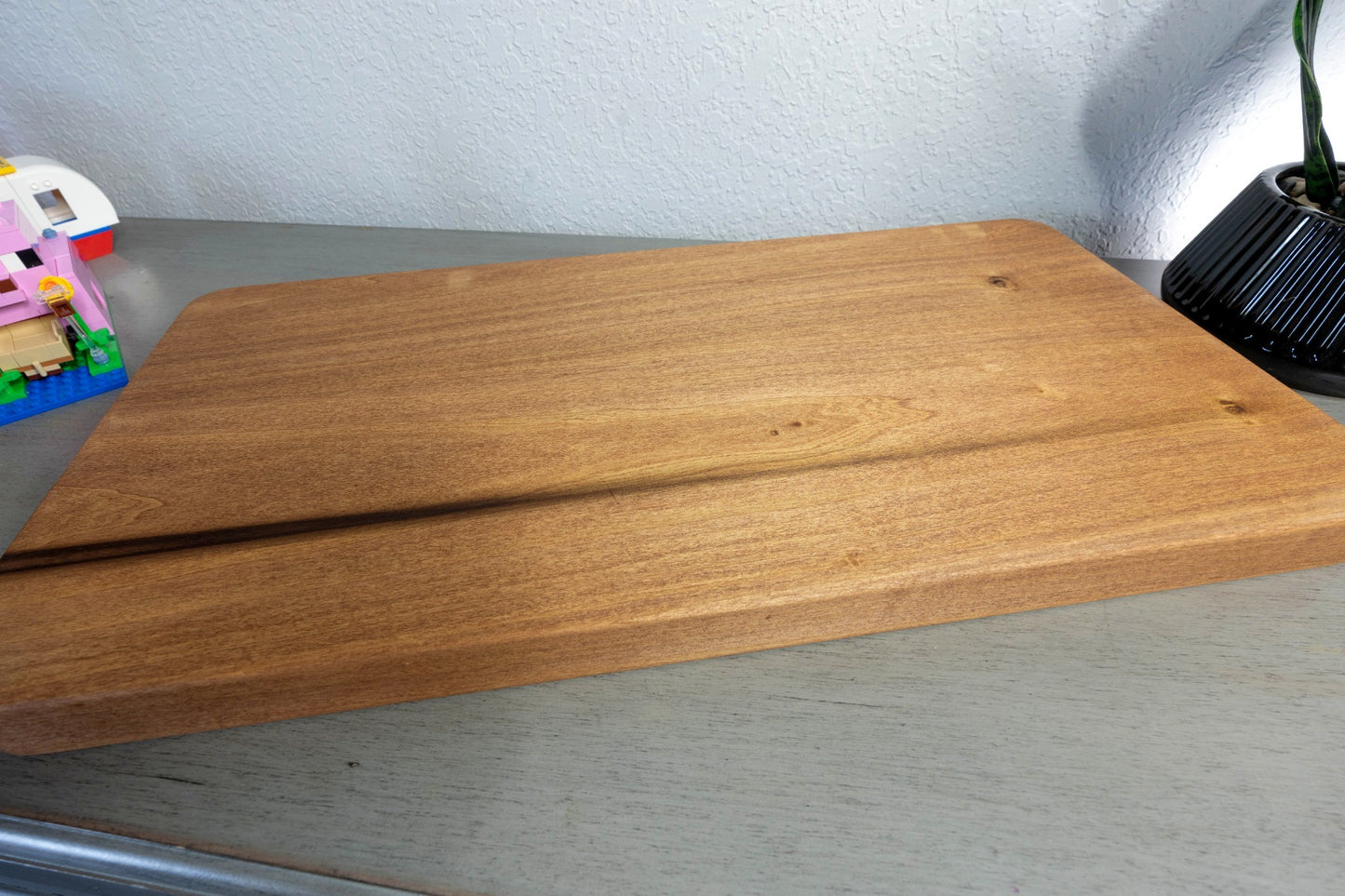 XL Handcrafted Hardwood Building Block Sorting Tray