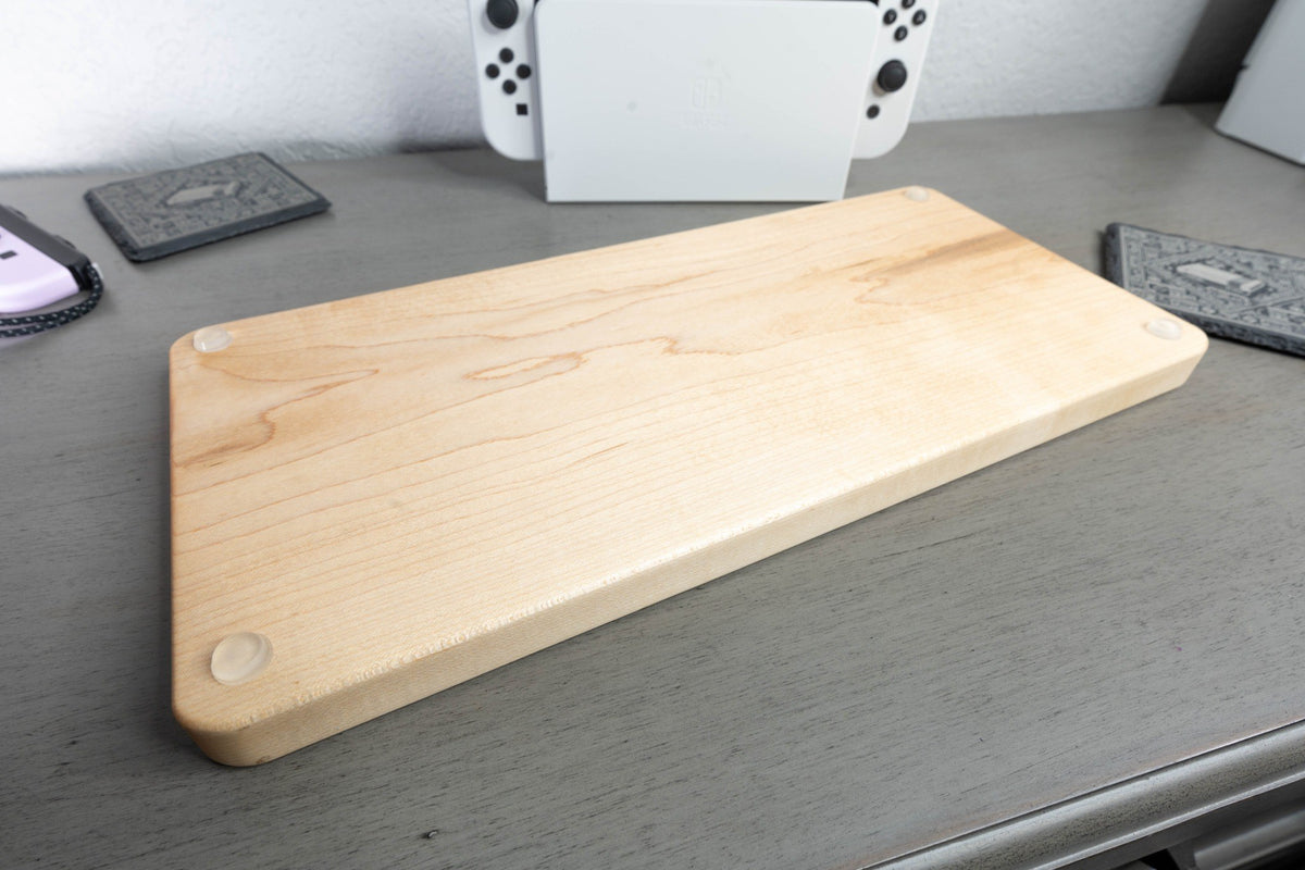 Handcrafted Hardwood Gaming Console Dock & Controller Organizer