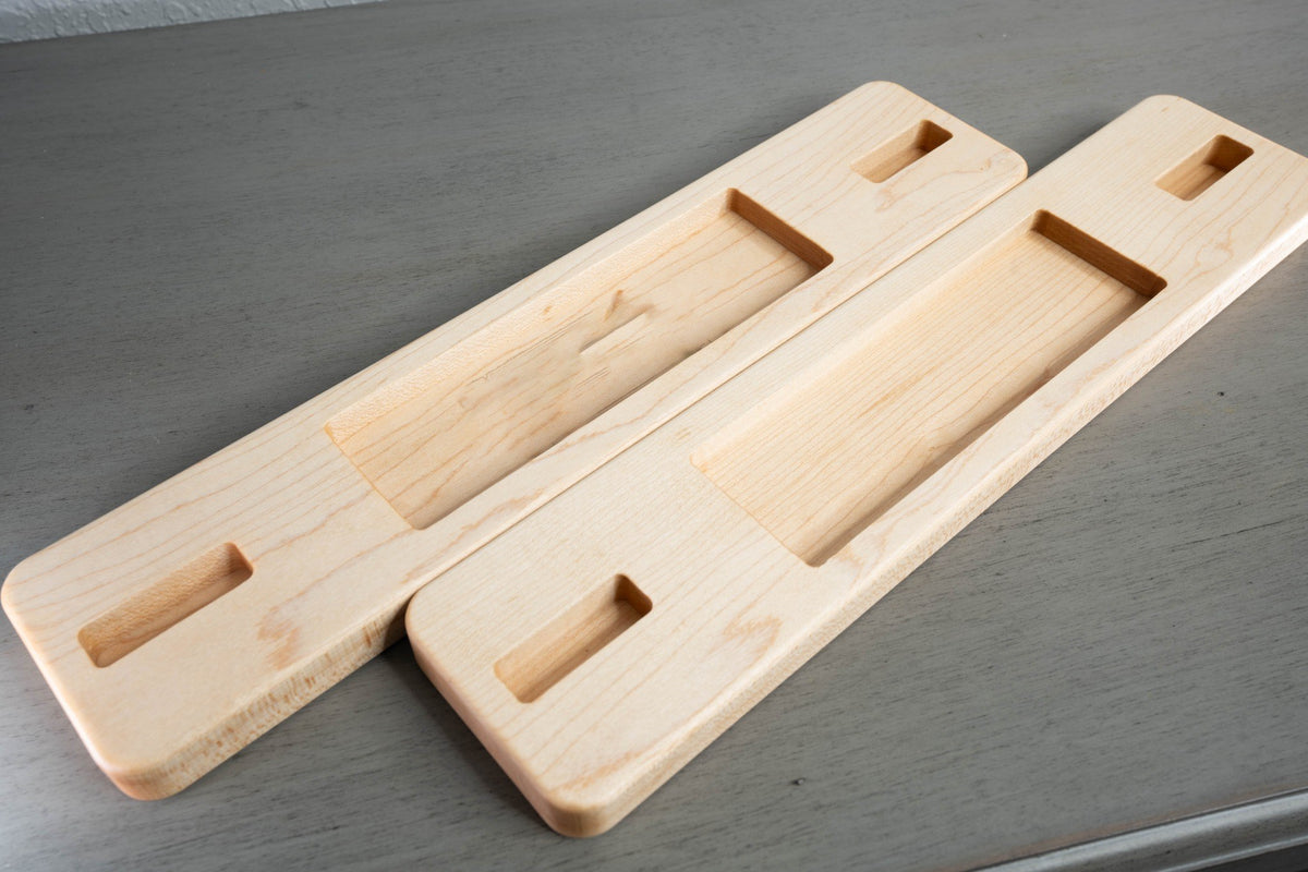 Handcrafted Hardwood Gaming Console Dock & Controller Organizer