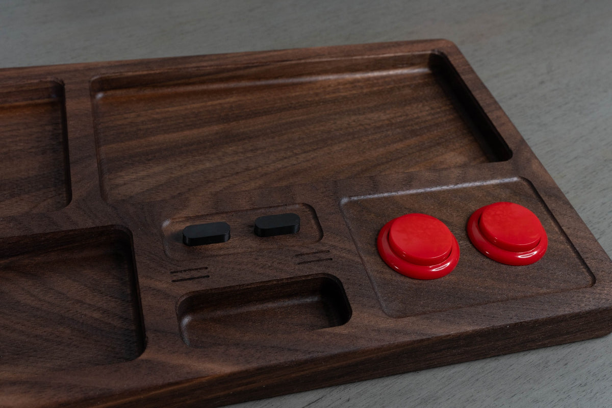 Gamer Drop Zone – Retro Gaming Valet Tray