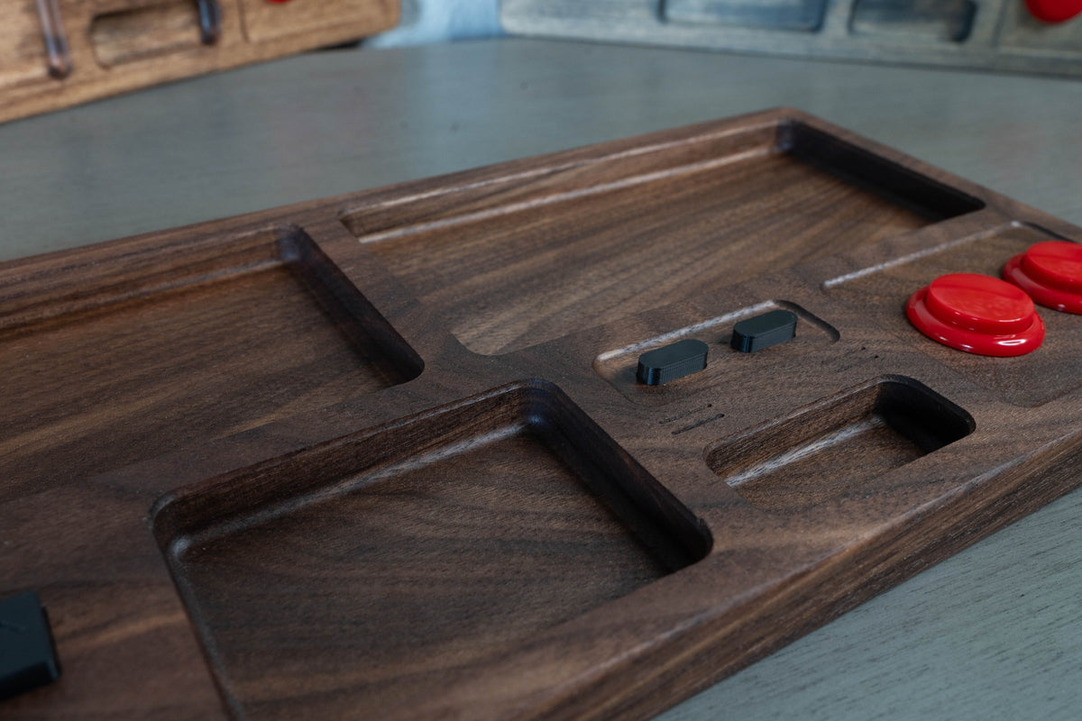 Gamer Drop Zone – Retro Gaming Valet Tray