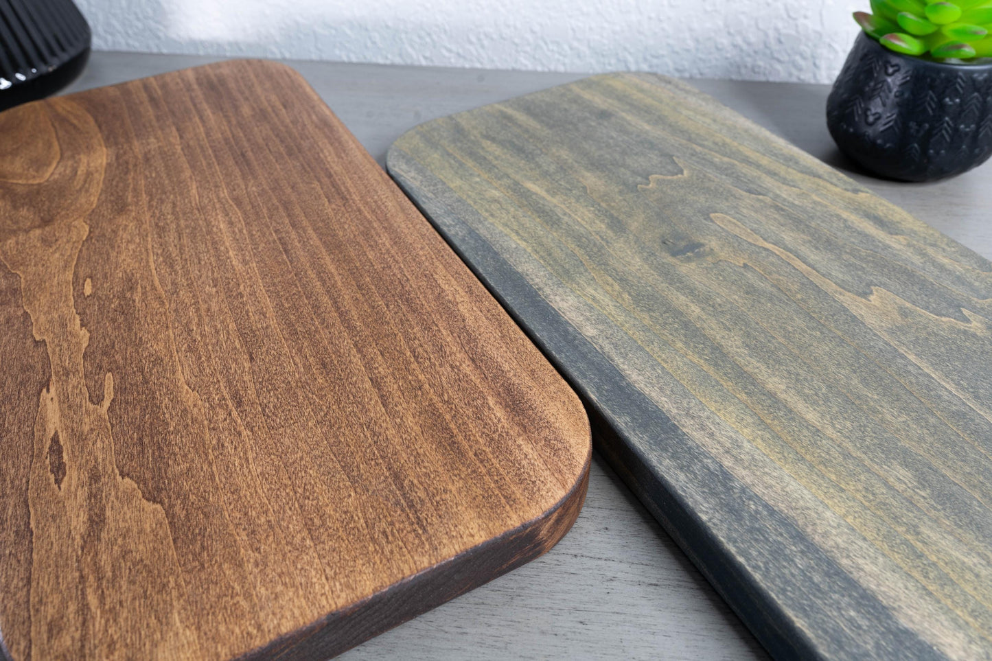 Handcrafted Wooden Tray with Modern Handheld Console Inspired Design